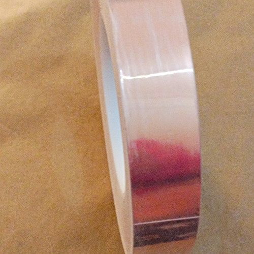 Copper metallic foil - foil, roll