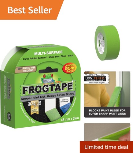 Green painters masking tape - green,
