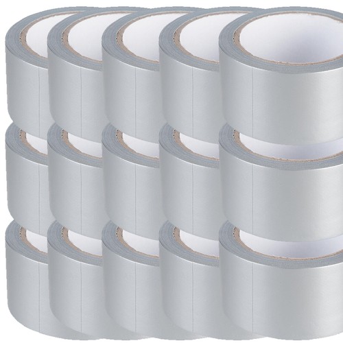 Silver duck duct - silver, gaffa