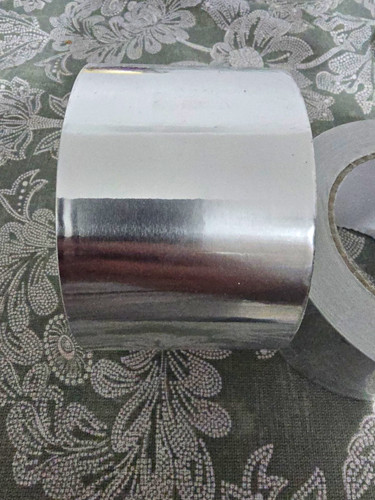 Silver aluminium foil metallic - silver,