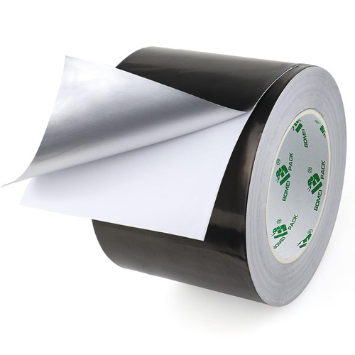 Roll black aluminum - aluminum, tape